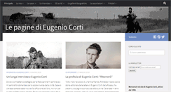 Desktop Screenshot of eugeniocorti.net